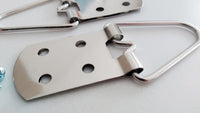 Heavy Duty 4 Hole Strap Hangers - Pictures and Mirrors - Great Quality - White Frame Company