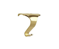 Brass Picture Rail Hook - Medium Size - 10 Pack - White Frame Company