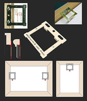 SMALL CANVAS / FLOATER / BOX FRAME HANGING KIT - White Frame Company