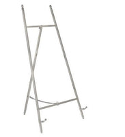 Display Easel - Polished Nickel Finish 455mm Tall - High Quality - White Frame Company