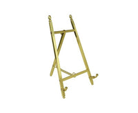 Contemporary Display Easel - Polished Brass Finish 200mm Tall - High Quality - White Frame Company